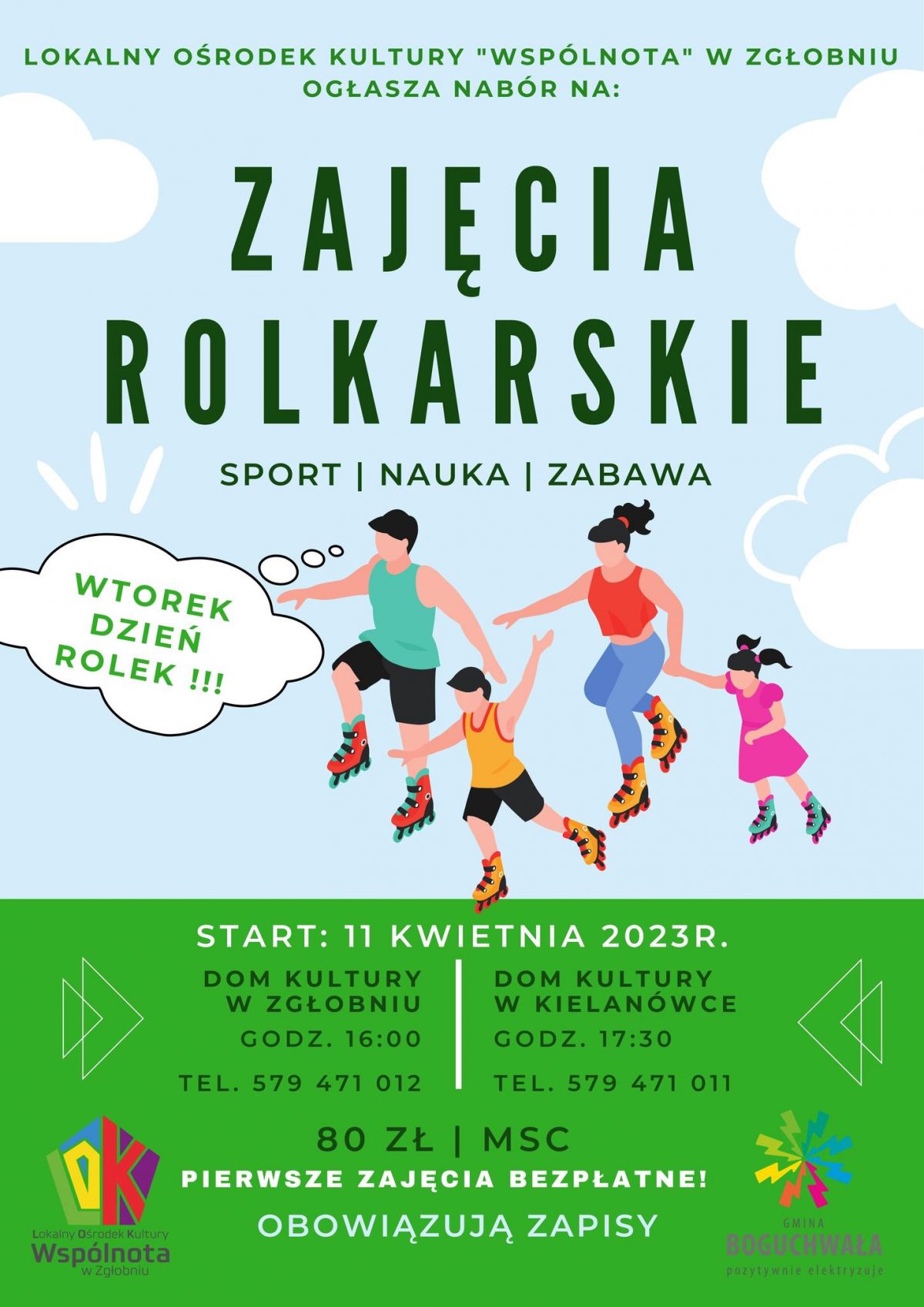 Zajęcia rolkarskie